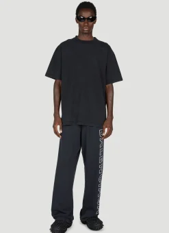 Logo Embroidery Track Pants