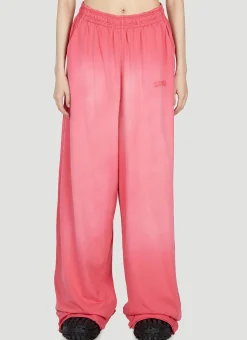 Logo Embroidery Track Pants