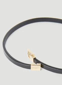 Logo Engraved Wraparound Bracelet