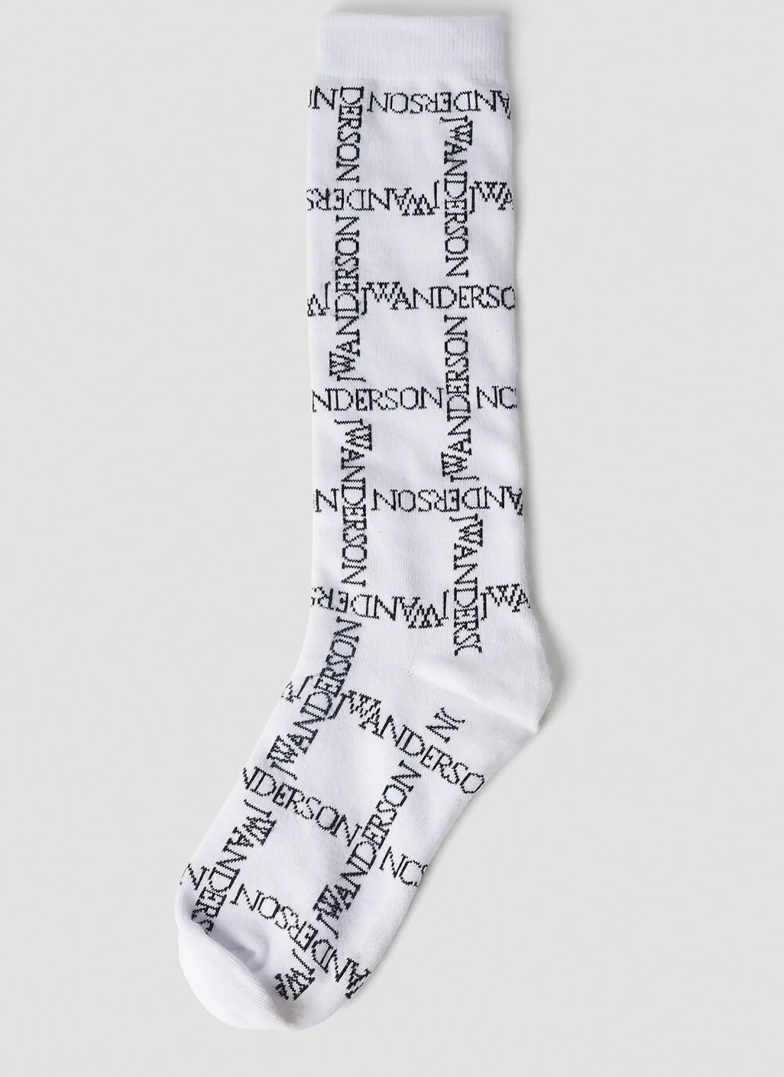 Logo Grid Long Socks