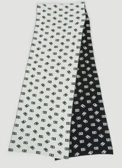 Logo Intarsia Scarf