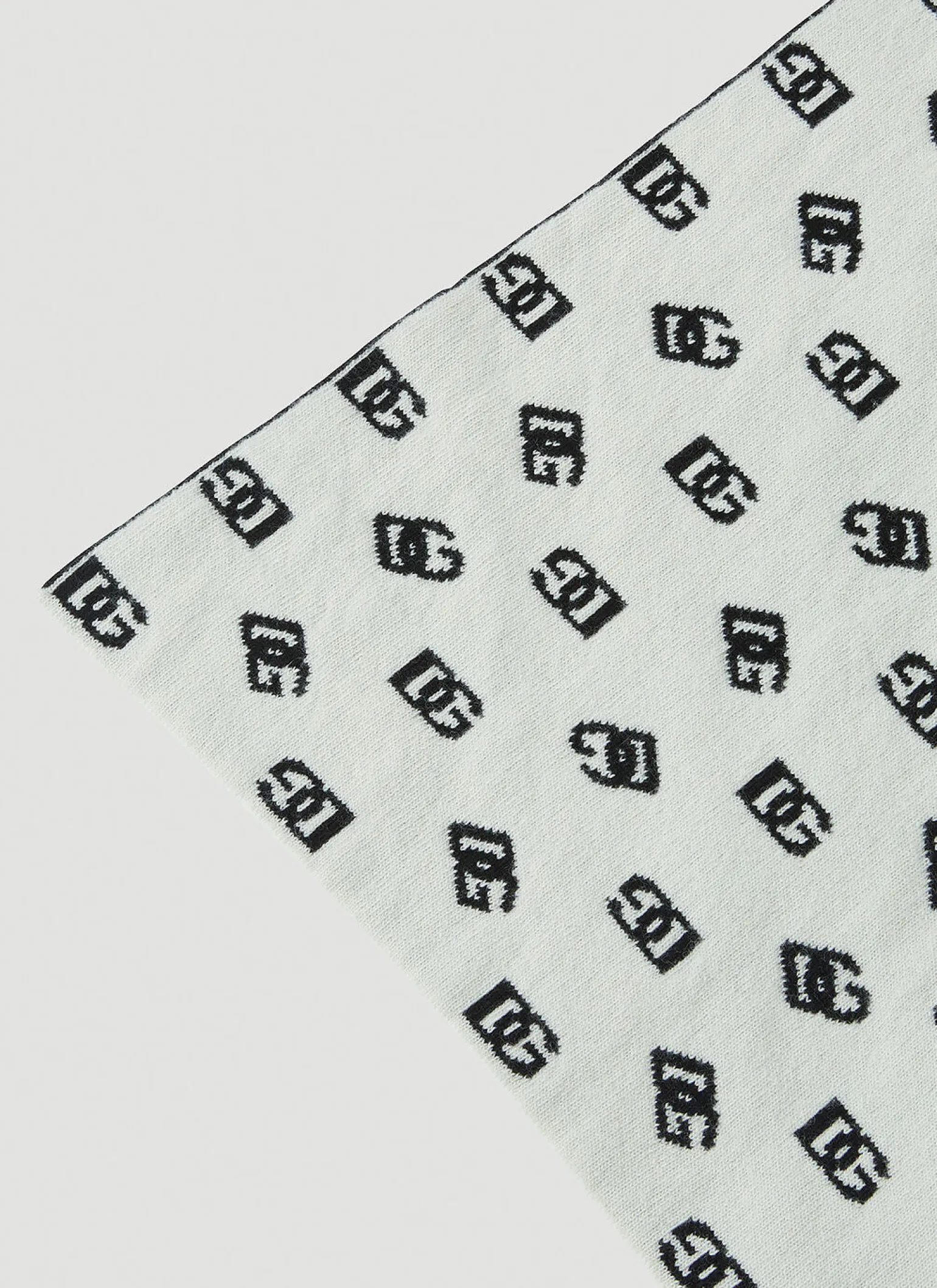 Logo Intarsia Scarf