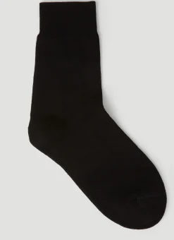 Logo Intarsia Socks