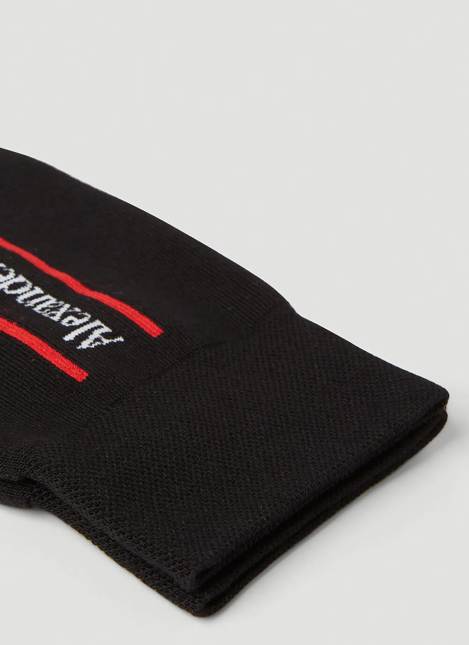Logo Intarsia Socks