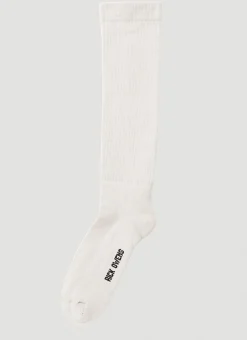Logo Intarsia Socks
