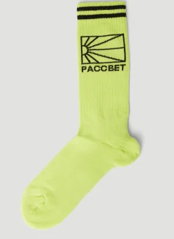 Logo Intarsia Socks
