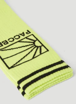 Logo Intarsia Socks