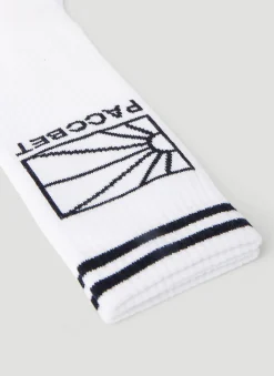 Logo Intarsia Socks