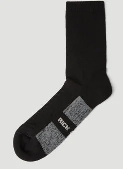 Logo Intarsia Socks