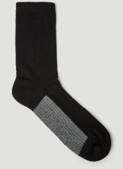 Logo Intarsia Socks