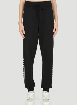 Logo Intarsia Track Pants