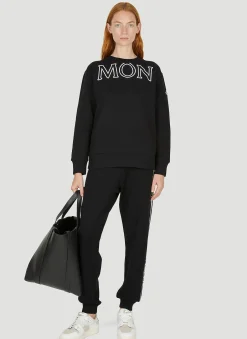 Logo Intarsia Track Pants