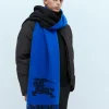 Logo Jacquard Cashmere Scarf