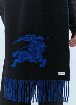 Logo Jacquard Cashmere Scarf