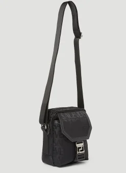Logo Jacquard Crossbody Bag