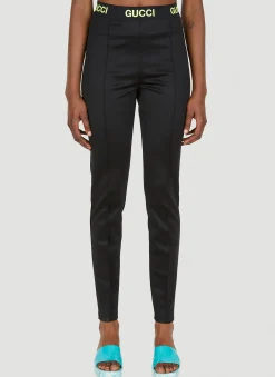 Logo Jacquard Leggings