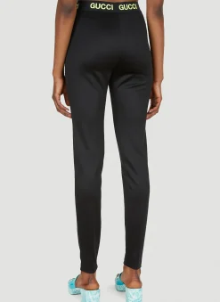 Logo Jacquard Leggings