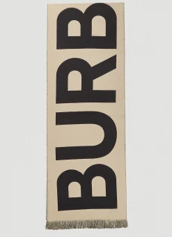 Logo Jacquard Scarf