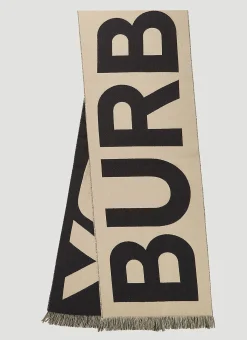 Logo Jacquard Scarf
