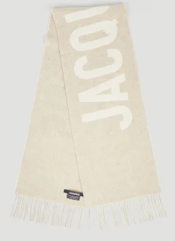 Logo Jacquard Scarf