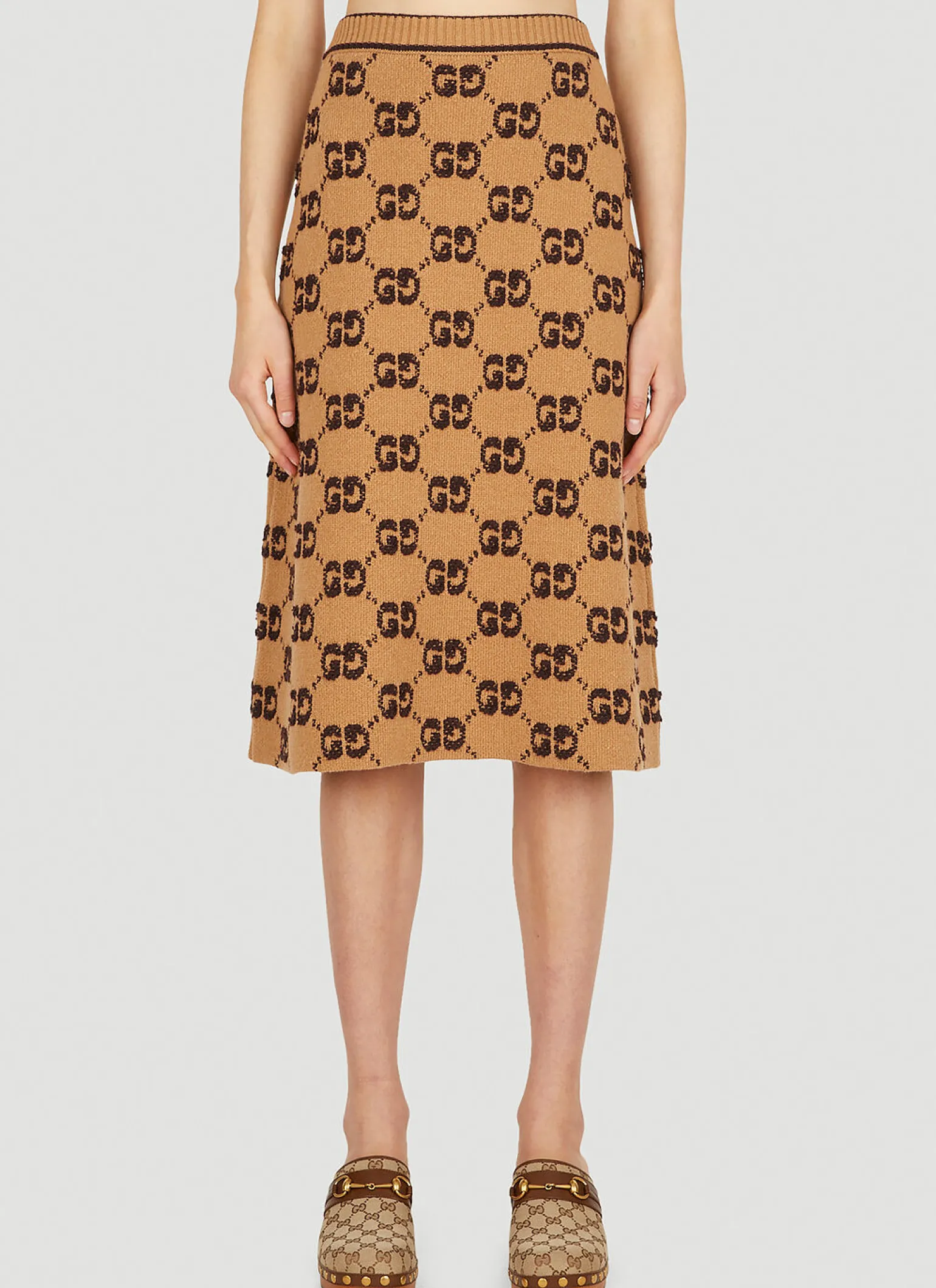 Logo Jacquard Skirt