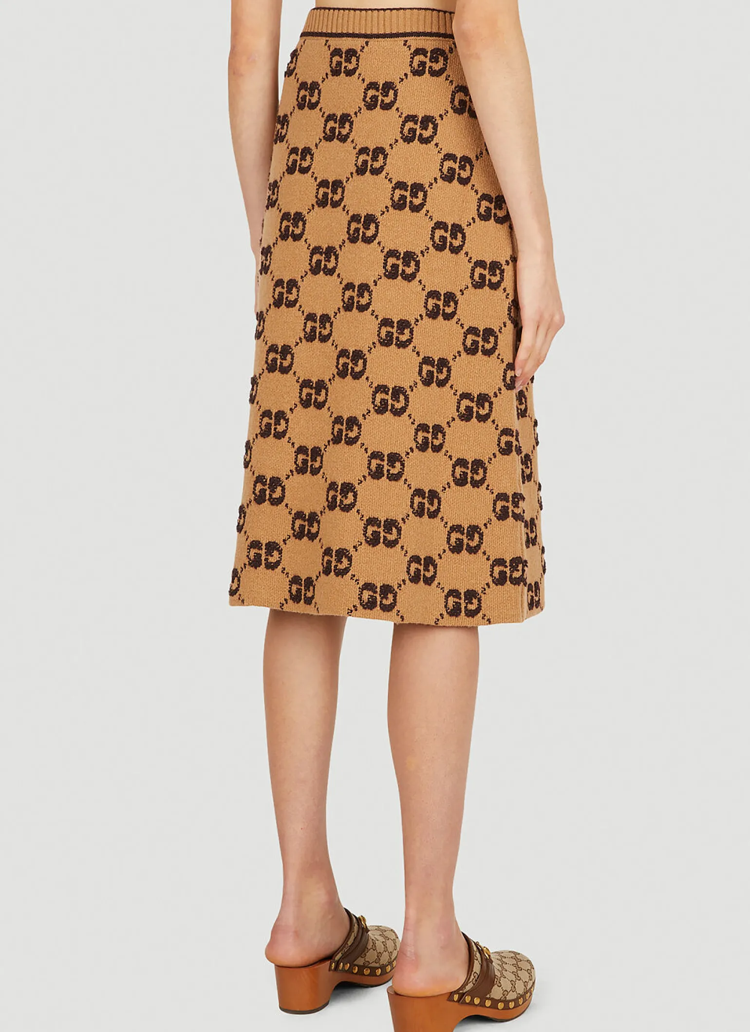 Logo Jacquard Skirt
