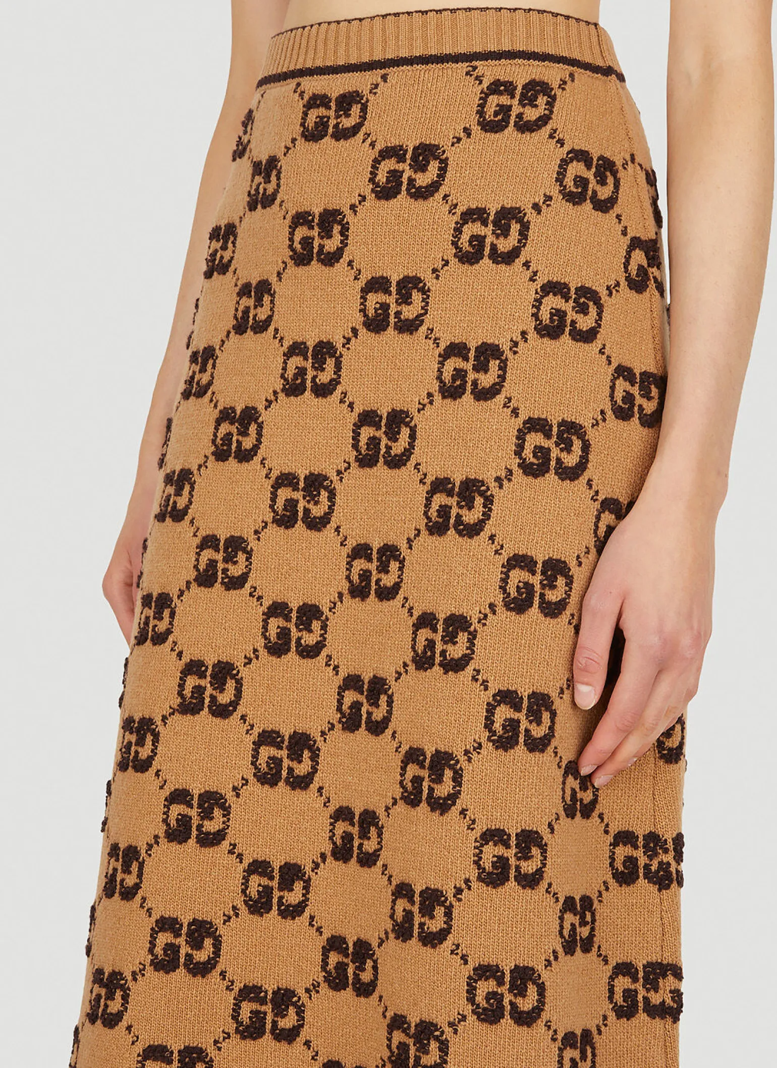 Logo Jacquard Skirt