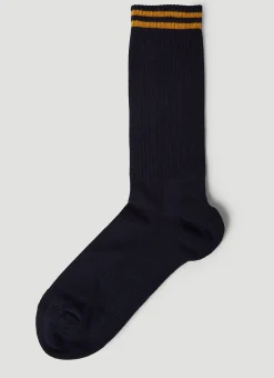 Logo Jacquard Socks