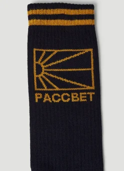Logo Jacquard Socks