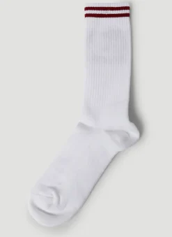 Logo Jacquard Socks