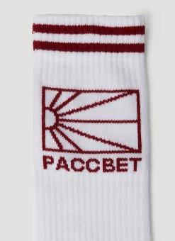 Logo Jacquard Socks
