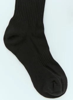 Logo Jacquard Socks