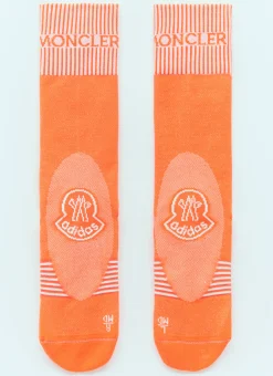 Logo Jacquard Socks