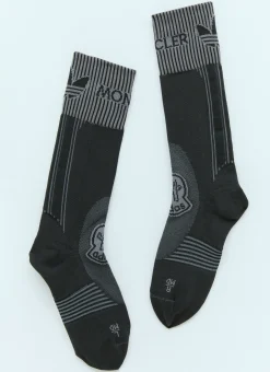 Logo Jacquard Socks
