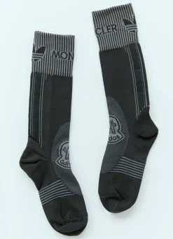 Logo Jacquard Socks
