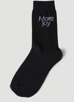 Logo Jacquard Socks
