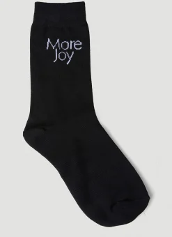 Logo Jacquard Socks