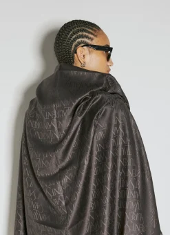 Logo Jacquard Square Scarf