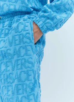 Logo Jacquard Towel Shorts