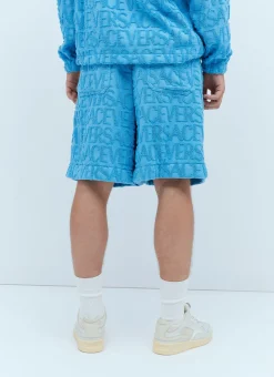 Logo Jacquard Towel Shorts