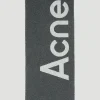 Logo Jacquard Wool Scarf