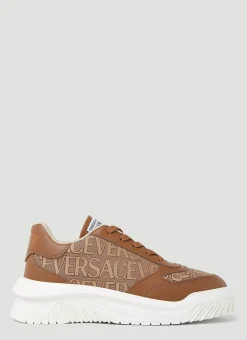 Logo Lace Up Sneakers