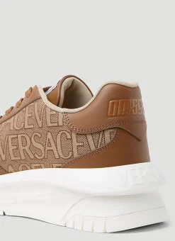 Logo Lace Up Sneakers