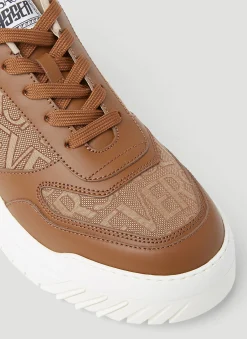 Logo Lace Up Sneakers