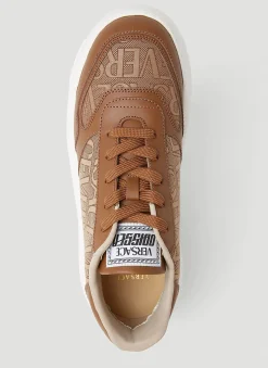 Logo Lace Up Sneakers