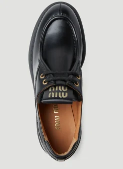 Logo Lace-Up Shoes