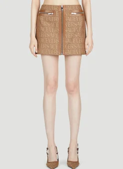 Logo Mini Skirt