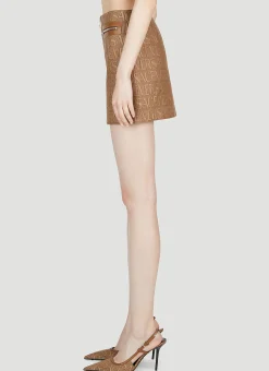 Logo Mini Skirt