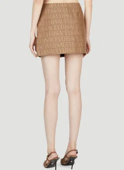 Logo Mini Skirt