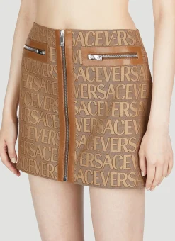 Logo Mini Skirt